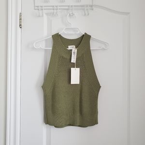 BNWT Aritzia Wilfred New Halter Top.